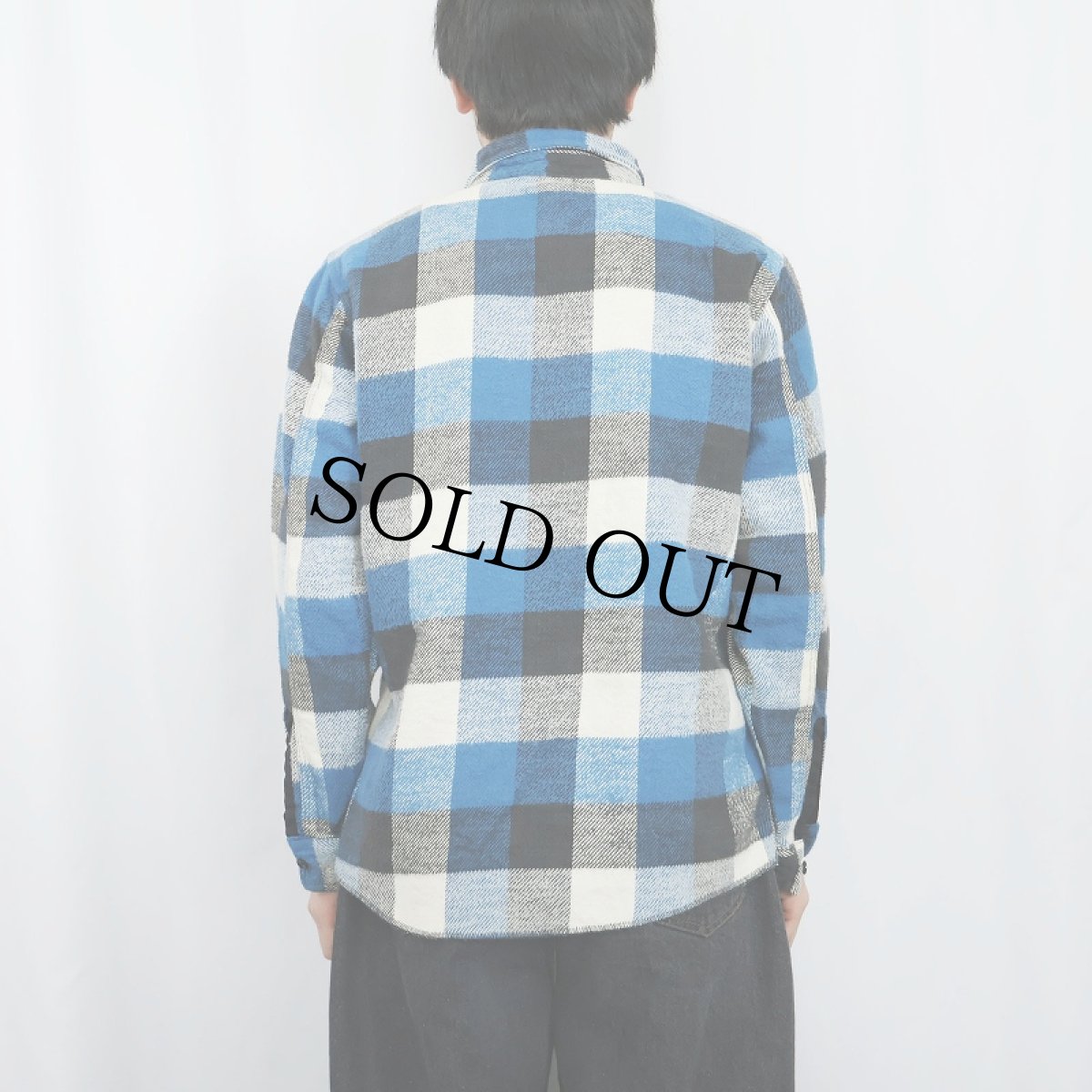 画像3: 60's〜 Yorke チェック柄 ヘビーネルシャツ (3)