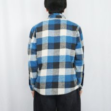 画像3: 60's〜 Yorke チェック柄 ヘビーネルシャツ (3)