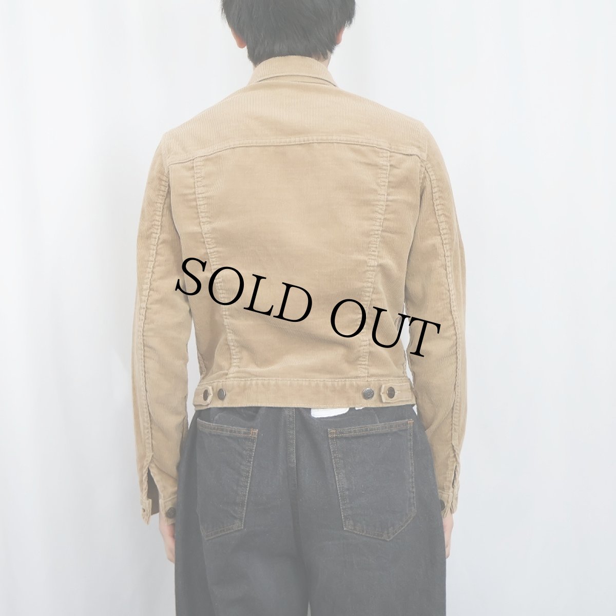画像3: 70's EURO Levi's 34392 FRANCE製 コーデュロイトラッカージャケット (3)