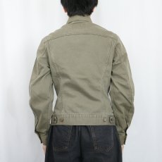 画像3: 90's EURO Levi's 70500 コットンピケトラッカージャケット M (3)