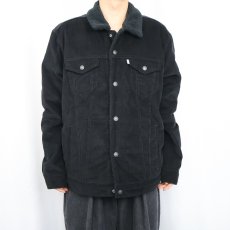 画像2: Levi's コーデュロイボアジャケット BLACK XXL (2)