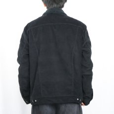 画像3: Levi's コーデュロイボアジャケット BLACK XXL (3)