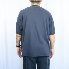 画像3: 90's HONORS USA製 無地 ポケットTシャツ BLACK XL (3)