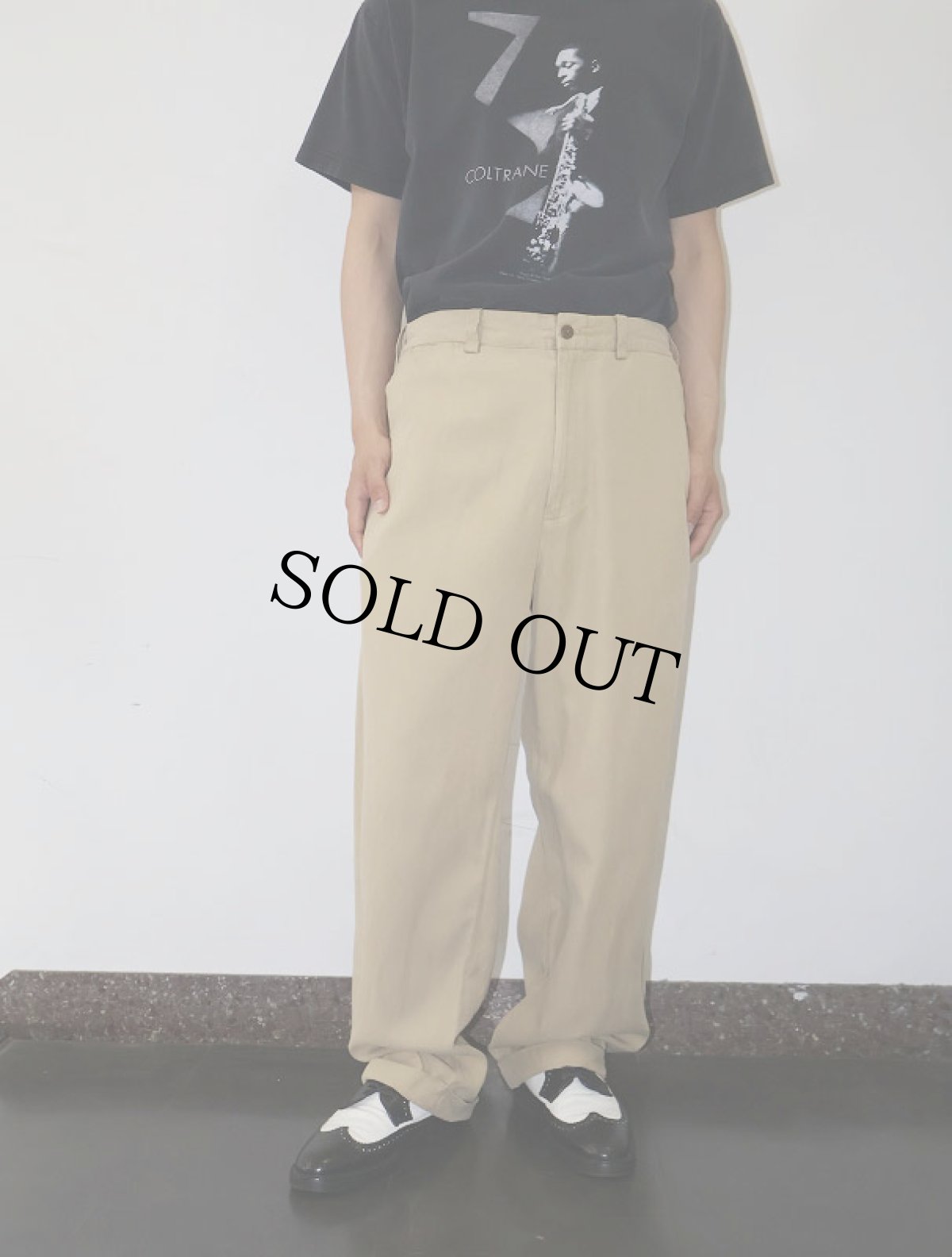 画像2: POLO Ralph Lauren シルクリネンパンツ W34 (2)
