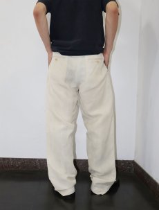 画像3: POLO Ralph Lauren リネンシルクパンツ W34 (3)