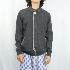 画像2: Pedro del Hierro ジップニットセーター L (2)