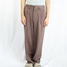 画像2: 50's 2タックスラックス W29 (2)
