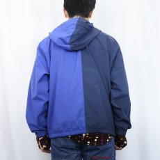 画像4: 90's GAP 2トーン ナイロンアノラックパーカー M (4)