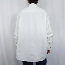 画像3: 90's Woolrich USA製 コットンボタンダウンシャツ XL (3)