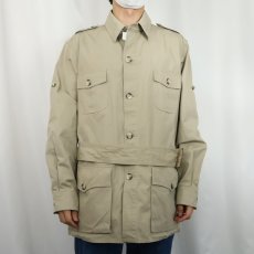 画像2: 80's BANANA REPUBLIC コットンサファリジャケット SIZE42 (2)