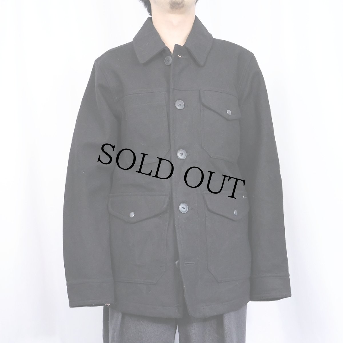 画像2: Eddie Bauer マッキノージャケット BLACK M (2)