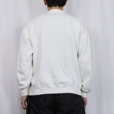 画像3: 90's JERZEES USA製 スウェットカーディガン ONE SIZE (3)