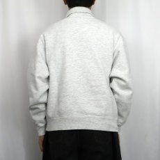 画像3: 90's RUSSELL ATHLETIC USA製 "HIGH COTTON" 前V タートルネックスウェット M (3)