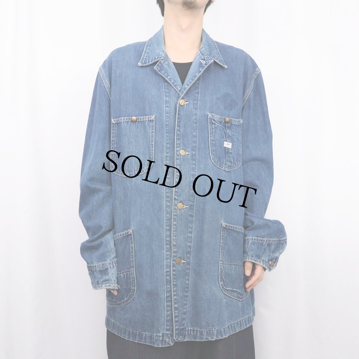 画像3: 70's Lee デニムカバーオール (3)