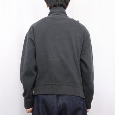 画像3: POLO Ralph Lauren ロゴ刺繍 コットンリブニットセーター GRAY M (3)