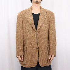 画像3: 90's POLO Ralph Lauren USA製 柄織り ウールテーラードジャケット SIZE46R (3)