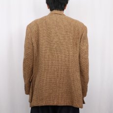 画像4: 90's POLO Ralph Lauren USA製 柄織り ウールテーラードジャケット SIZE46R (4)