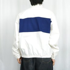 画像3: 90's POLO SPORT Ralph Lauren ロゴ刺繍 切り替えデザイン コットンスイングトップ M (3)