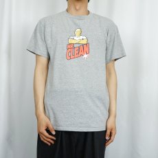 画像2: 90〜2000's MR.CLEAN 洗剤メーカープリントＴシャツ M (2)