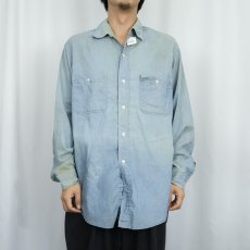 画像2: 50's PENNEY'S BIG MAC シャンブレーワークシャツ (2)