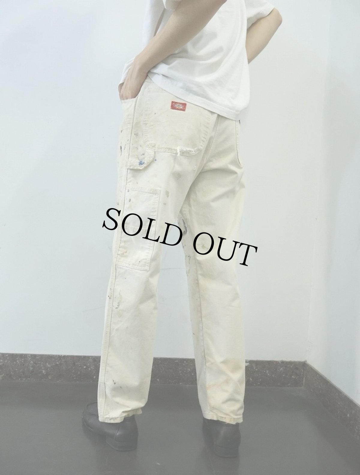 画像4: Dickies × SHERWIN WILLIAMS ペンキペイント ペインターパンツ W34 (4)