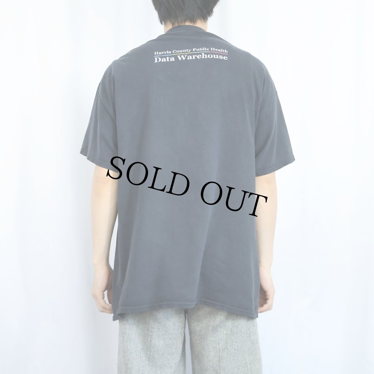 画像4: "got data?" 広告パロディ プリントＴシャツ BLACK (4)