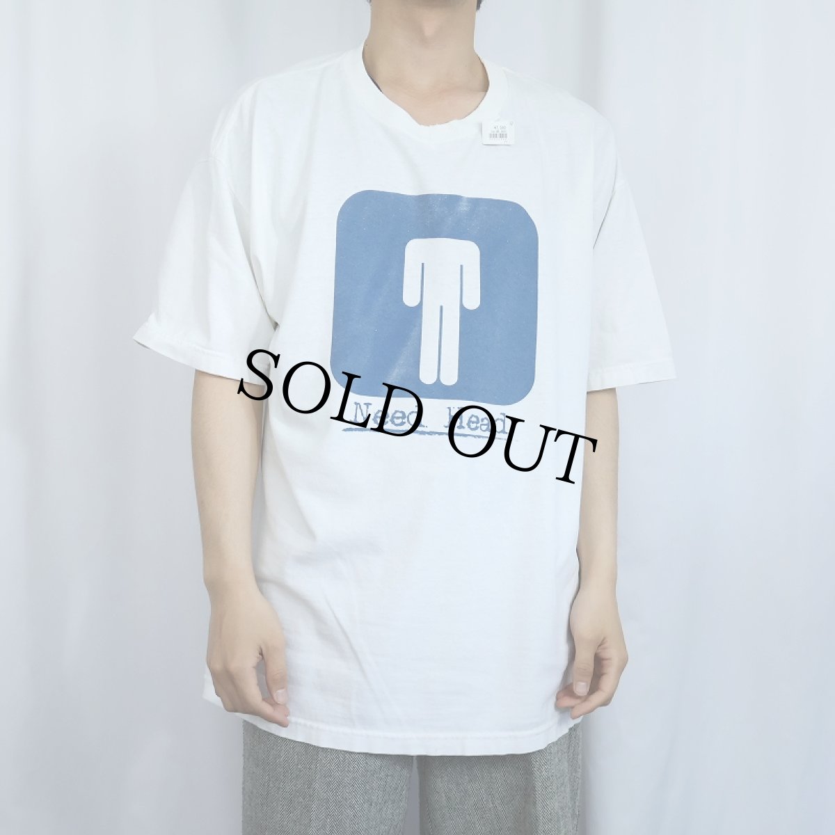 画像2: 2000's "Neea Head" ジョークプリントＴシャツ XL (2)