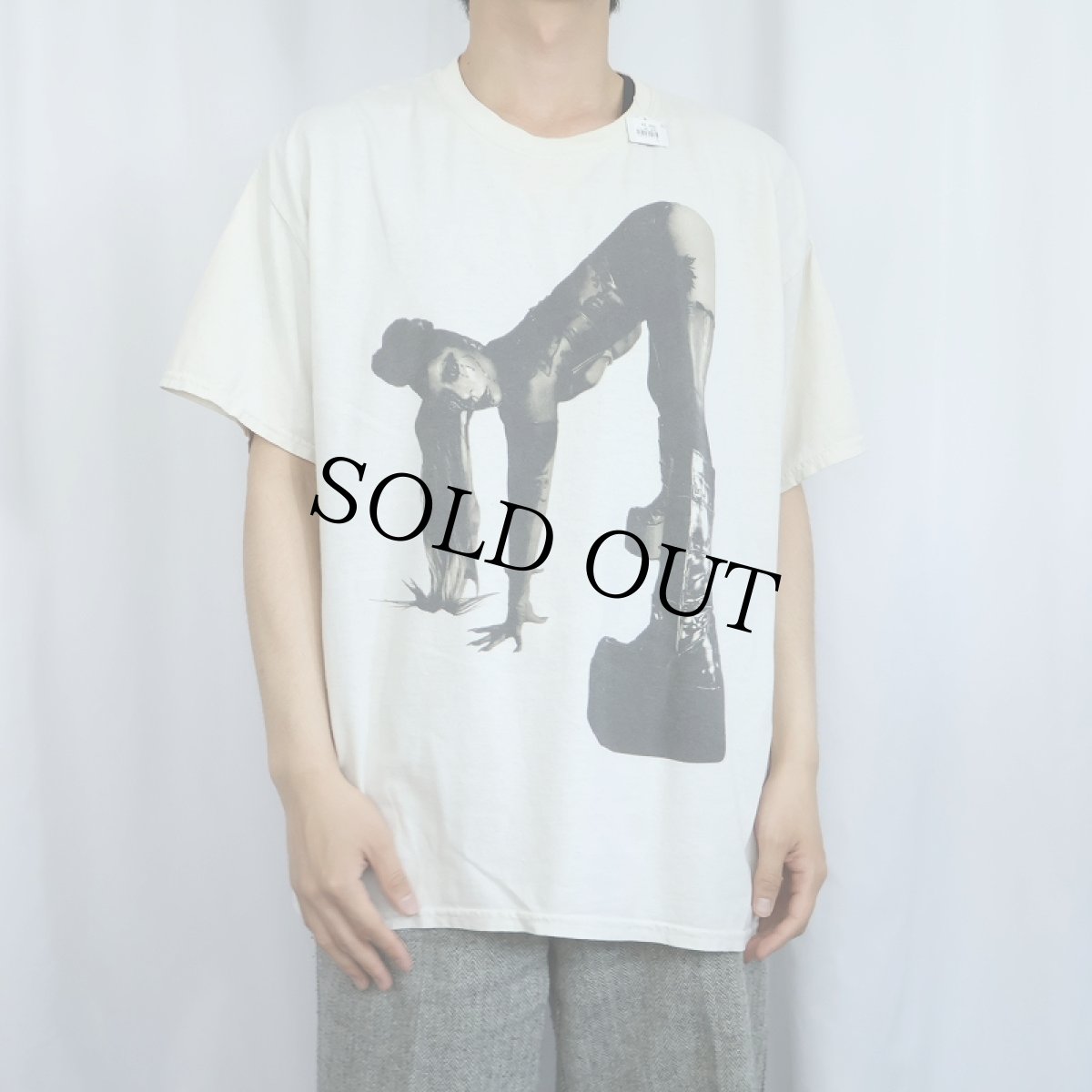 画像3: LADY GAGA "BE FREE" ミュージシャンTシャツ XL (3)