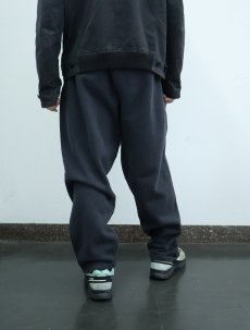 画像3: 90's NIKE USA製 ロゴ刺繍 スウェットパンツ BLACK L (3)