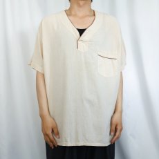 画像2: 〜70's Manhattan シアサッカー パジャマシャツ (2)