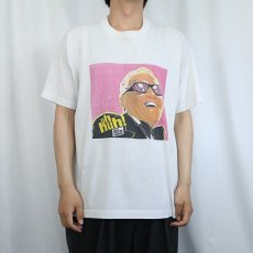 画像2: 80's Ray Charles USA製 "uh huh!" ピアニストプリントTシャツ XL (2)