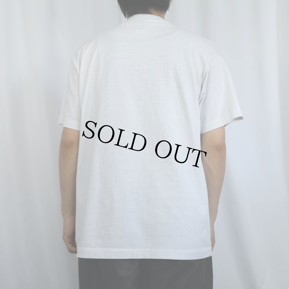 画像3: 80's Ray Charles USA製 "uh huh!" ピアニストプリントTシャツ XL (3)