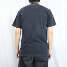 画像3: 2000's Gear Inc. "Little Walter" ハーモニカ奏者 プリントTシャツ BLACK M (3)