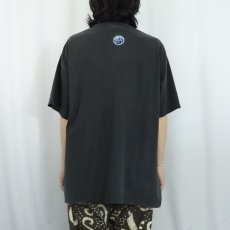 画像3: 90's〜 NIKE イラストプリントTシャツ BLACK XL (3)