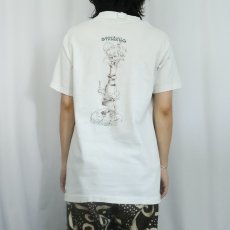 画像4: 90's NONE LEFT STANDING USA製 エモバンドTシャツ L (4)