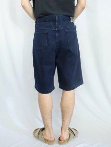 画像4: 90's〜 MARITHE + FRANCOIS GIRBAUD USA製 コットンショーツ NAVY W37 (4)