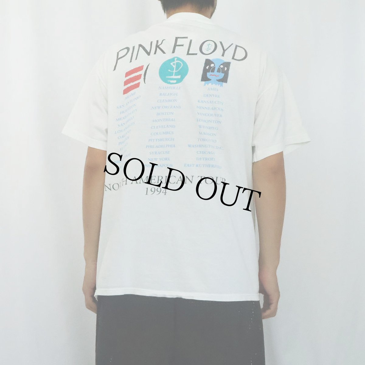 画像4: 90's PINK FLOYD USA製 "The Division Bell" ロックバンドTシャツ L (4)