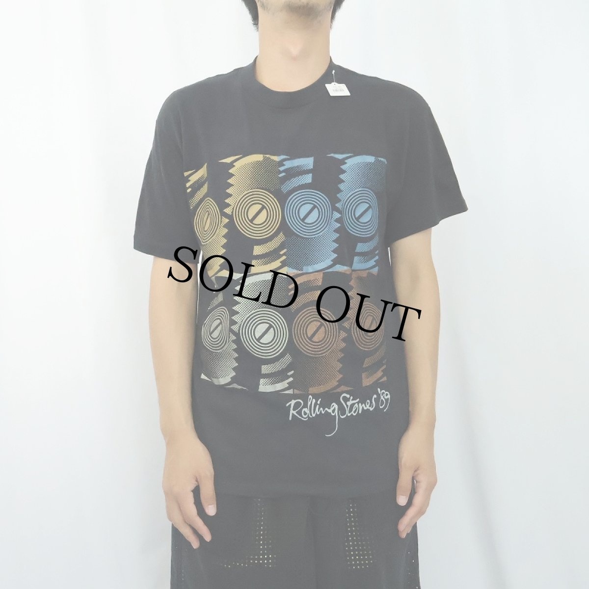 画像3: 80's The Rolling Stones USA製 "THE NORTH AMERICA TOUR" ロックバンドツアーTシャツ BLACK L (3)