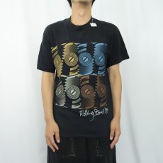 画像3: 80's The Rolling Stones USA製 "THE NORTH AMERICA TOUR" ロックバンドツアーTシャツ BLACK L (3)