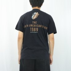 画像4: 80's The Rolling Stones USA製 "THE NORTH AMERICA TOUR" ロックバンドツアーTシャツ BLACK L (4)