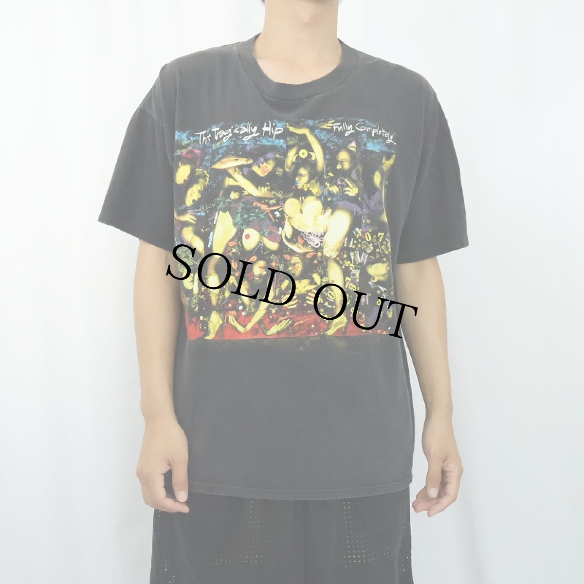 画像3: 90's The Tragically Hip USA製 "Fully Completely" ロックバンドTシャツ BLACK XL (3)