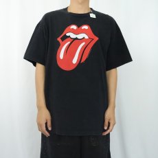 画像3: 90's The Rolling Stones "NO SECURITY TOUR 1999" ロックバンドツアーTシャツ BLACK XL (3)