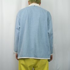 画像3: NAF NAF デザインデニムジャケット L (3)