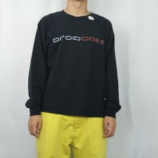 画像3: 2000's "DROID DOES" 企業プロモーションロンT BLACK L (3)