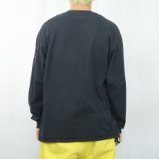 画像4: Steven Rhodes "Let's Summon Demons" プリントロンT BLACK  XL (4)