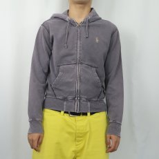 画像2: POLO Ralph Lauren フェード スウェットジップパーカー S (2)