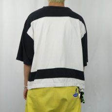 画像3: 90's Ocean Pacific 切り替えデザイン プリントTシャツ (3)
