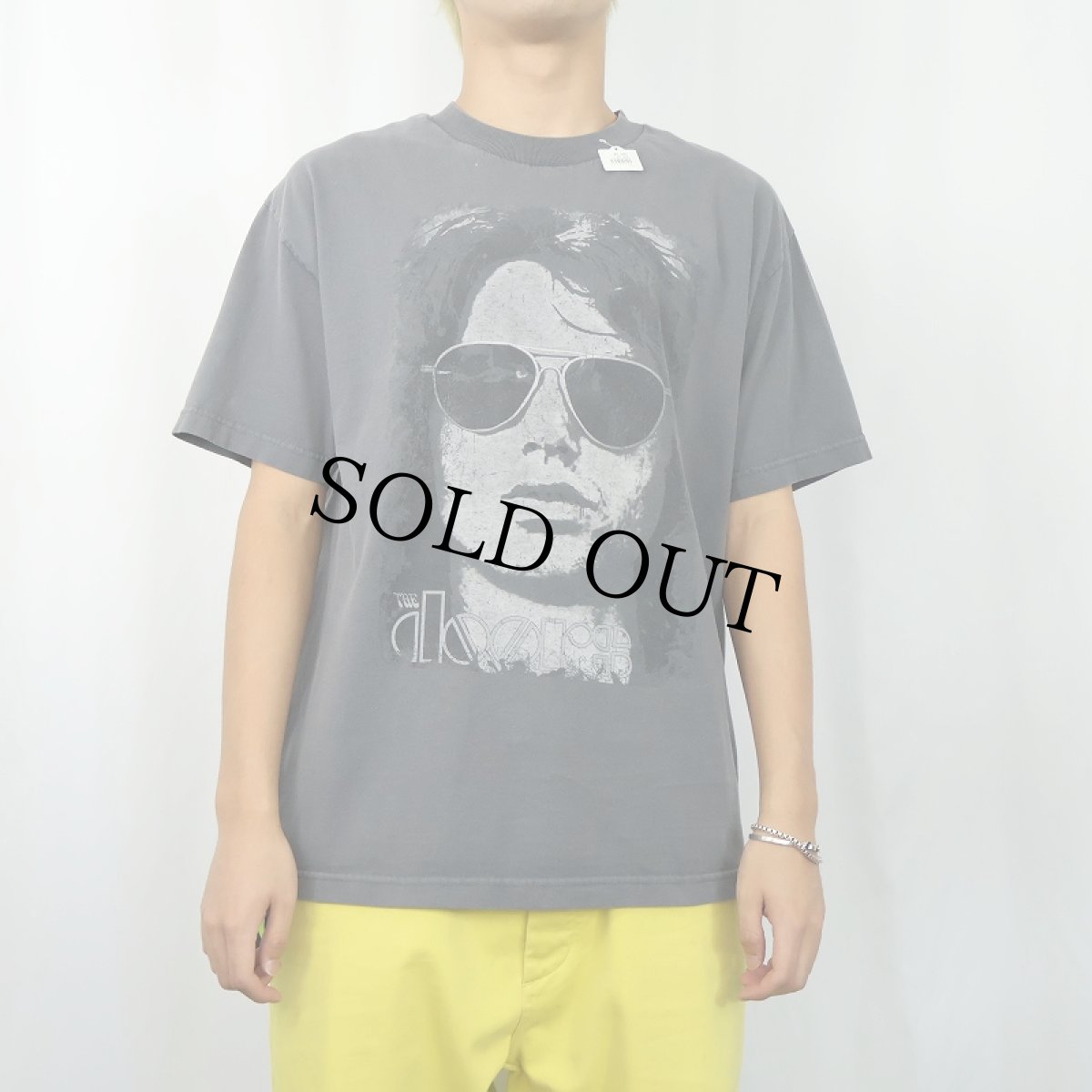 画像2: The Doors JIM MORRISON ロックバンドTシャツ L (2)