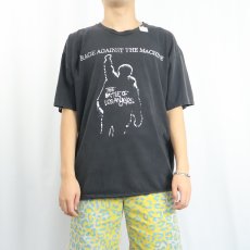 画像3: 90〜2000's Rage Against the Machine "THE BATTLE OF LOS ANGELES" ロックバンドTシャツ BLACK (3)