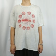 画像2: 80's RUSSELL ATHLETIC USA製 "INDIANS" インディアンヘッド プリントTシャツ XL (2)